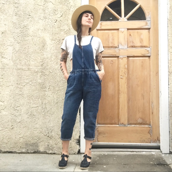 Free People Denim - Free People denim overalls